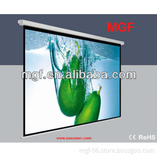 Electric Projector Screen with RFand IR remote control